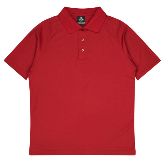 Crossover Mens Polos Red